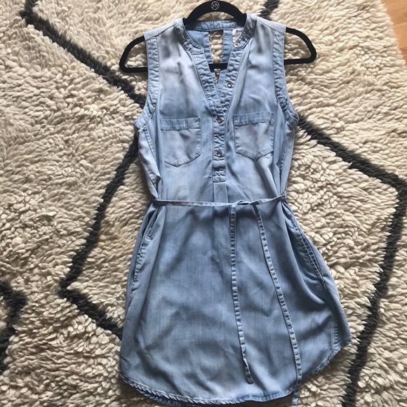 Anthropologie Dresses & Skirts - Helping Horses (anthropologie)Chambray Mini Dress